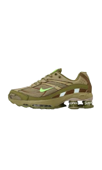 Supreme X Nike Shox Ride 2 kaki