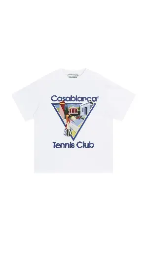 Tee-Shirt Casablanca Blanc