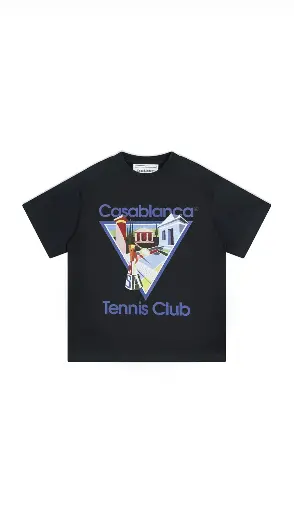 Tee-Shirt Casablanca Noir